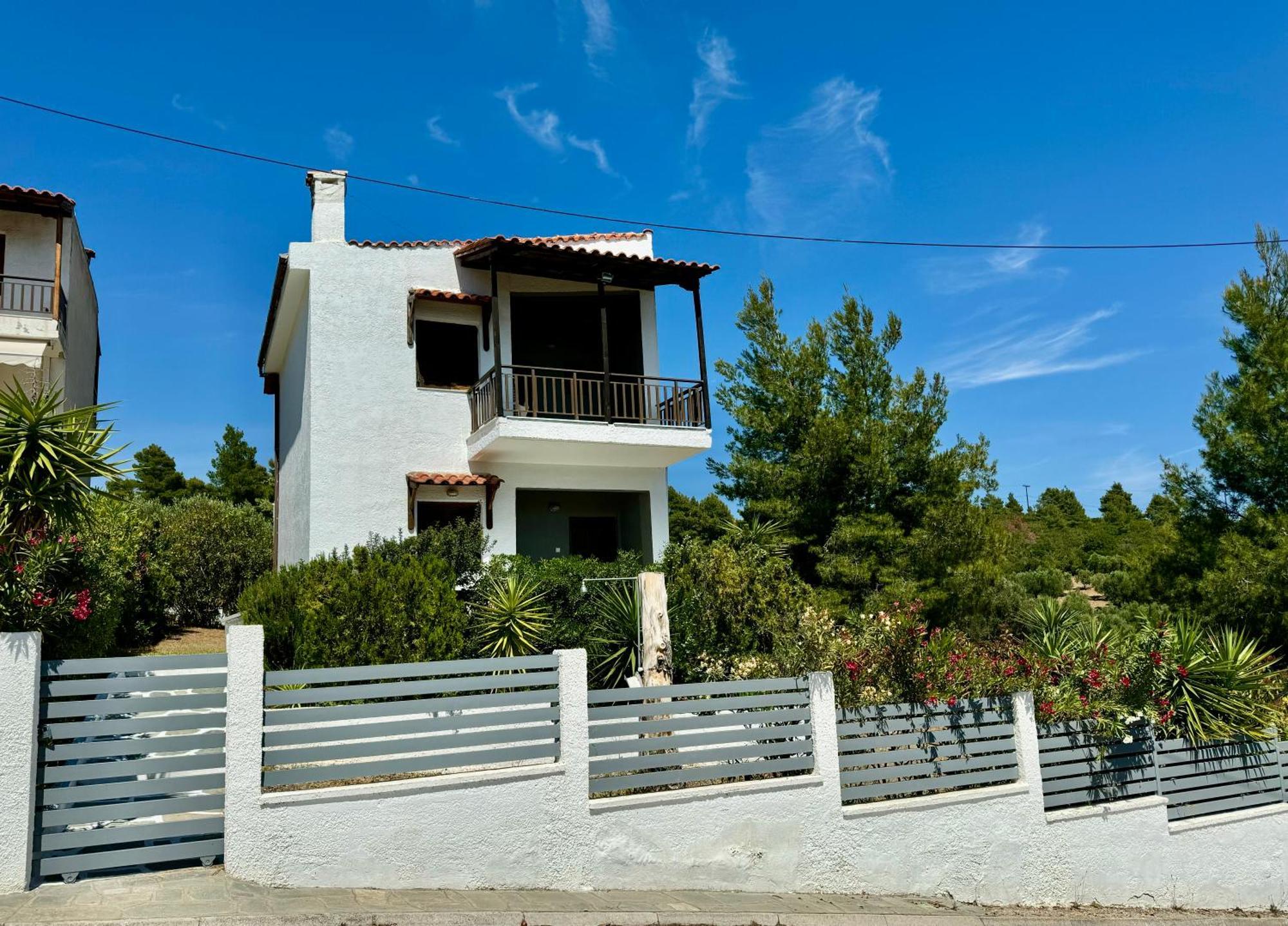 Summer Luxury Villa With Sea View Metamorfosi  Exteriör bild